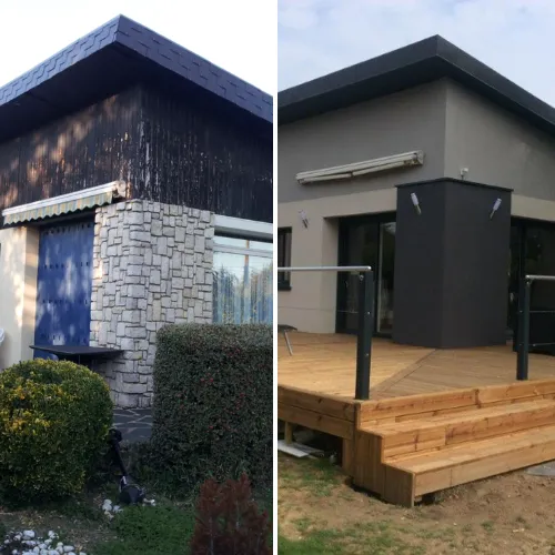 expert en ravalement de facade avant apres